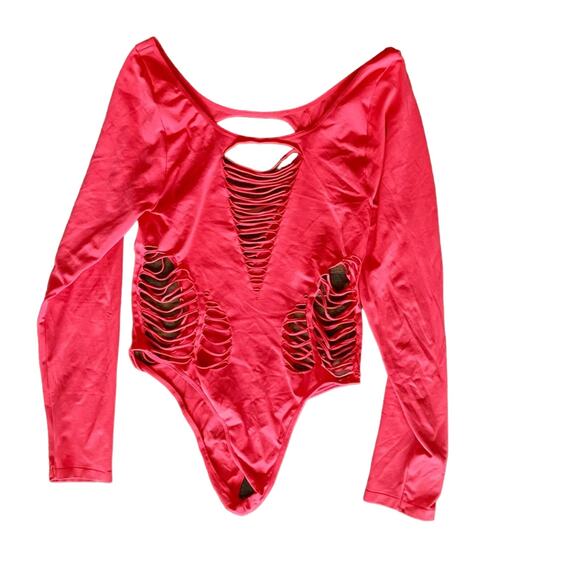 Roma Concept Slit Bodysuit - Picture 3 of 4